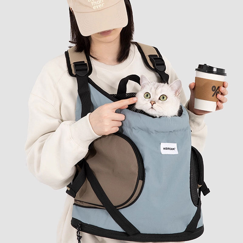 Cat Carrier Front Pack 3 Color Kitty Travel Backpack