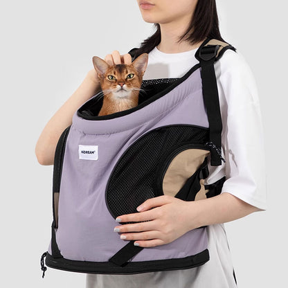 Cat Carrier Front Pack 3 Color Kitty Travel Backpack