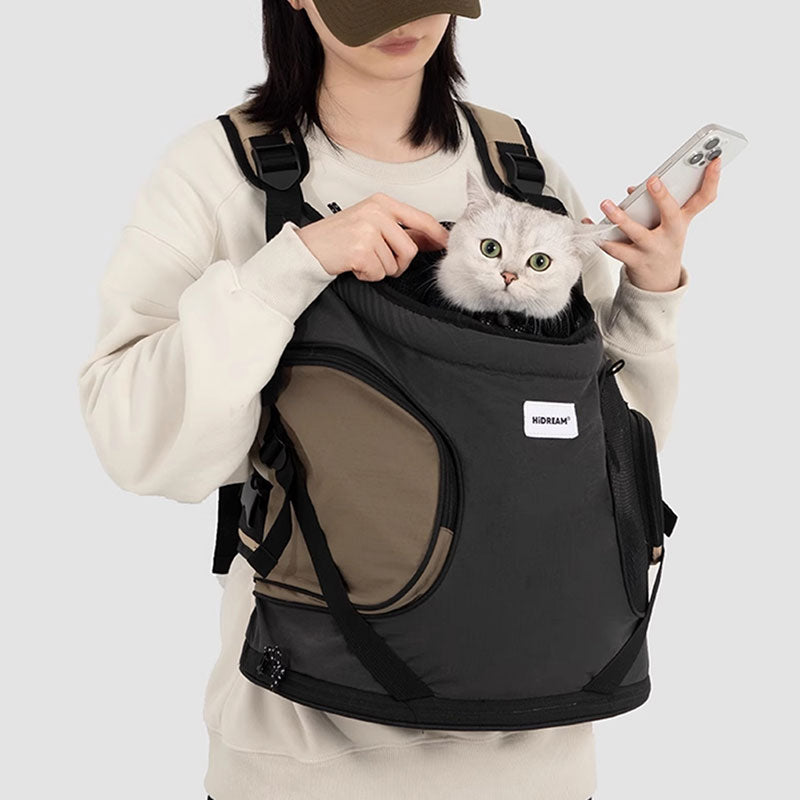 Cat Carrier Front Pack 3 Color Kitty Travel Backpack