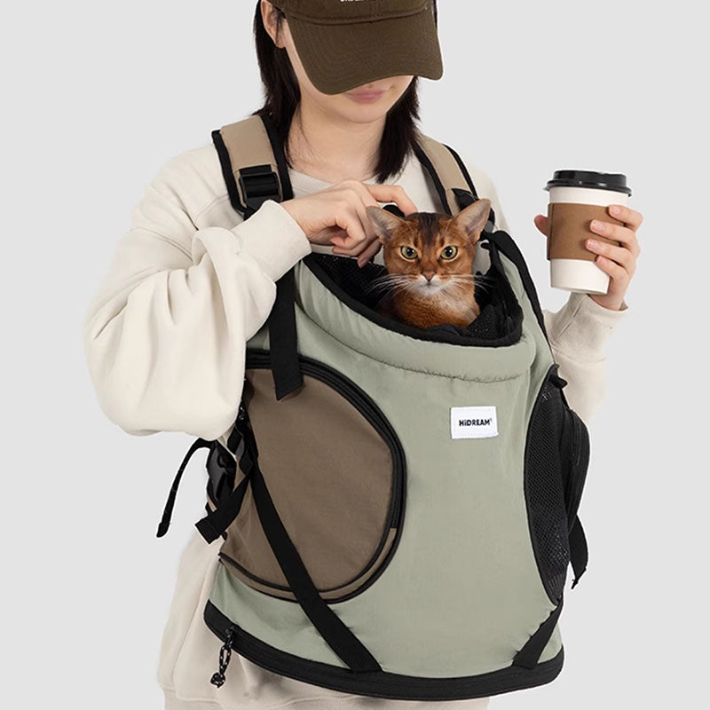 Cat Carrier Front Pack 3 Color Kitty Travel Backpack