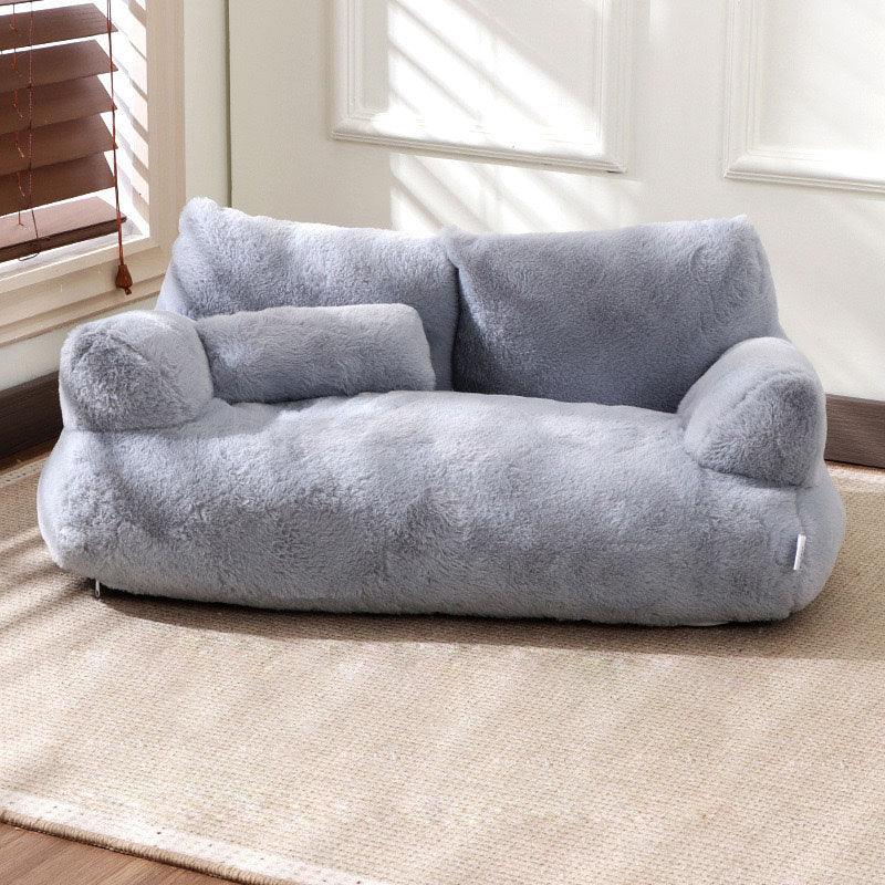 Cat Sofa Bed Washable Fluffy 4 Color Couch