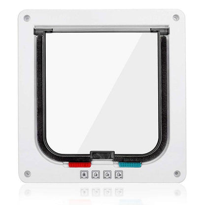 Cat door with window Free access