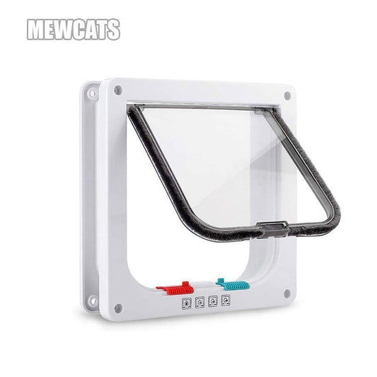 Cat door with window Free access