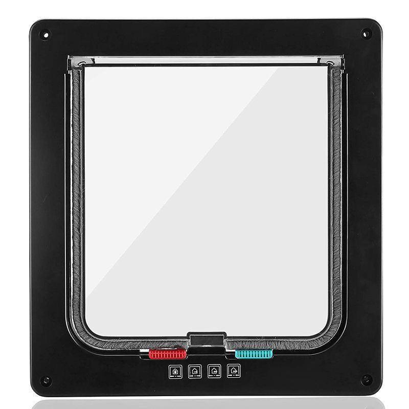 Cat door with window Free access