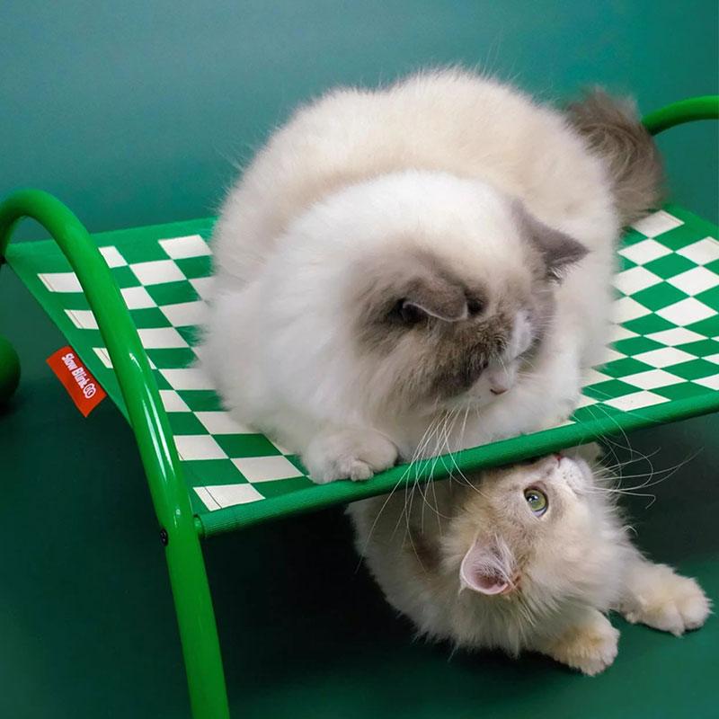 Christmas Pet Sofa Chair Cat Elevated Bed