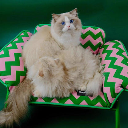 Christmas Pet Sofa Chair Cat Elevated Bed