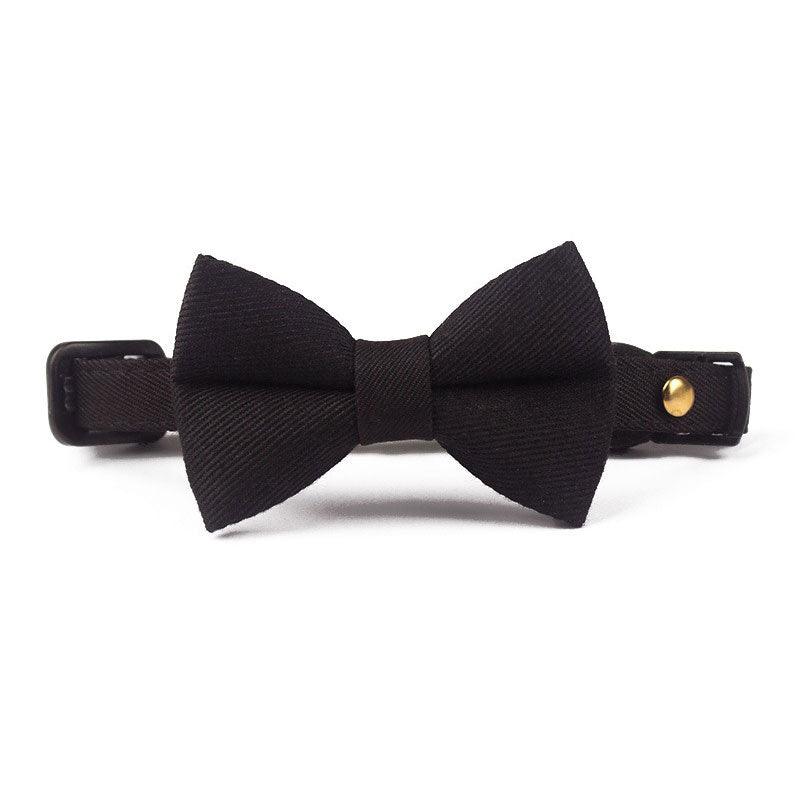 Classic Suit Bow Cat Collar