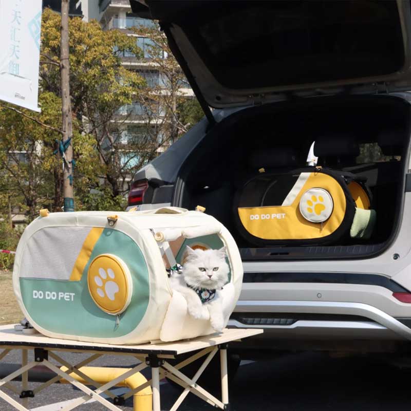 Clear View Cat Trolley Carrier for Easy Travel