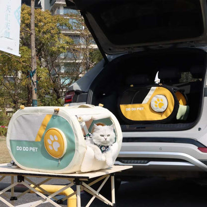 Clear View Cat Trolley Carrier for Easy Travel