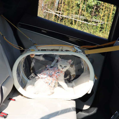 Clear View Cat Trolley Carrier for Easy Travel