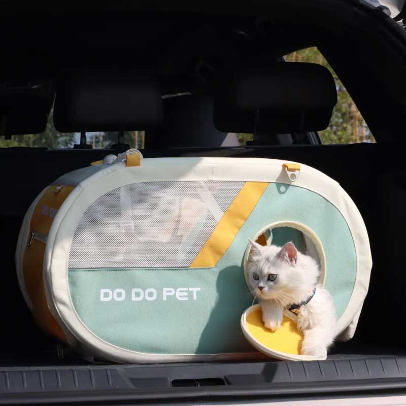 Clear View Cat Trolley Carrier for Easy Travel