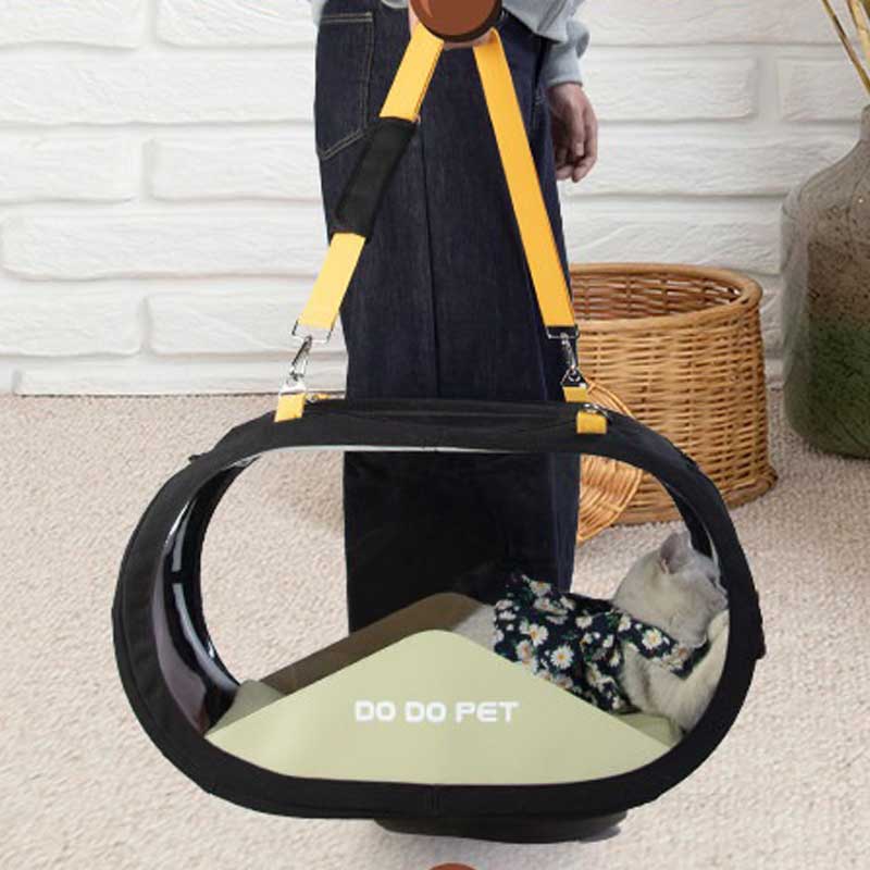 Clear View Cat Trolley Carrier for Easy Travel