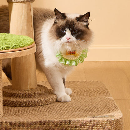 Coconut Grove Solid Wood Cat Climbing Tree