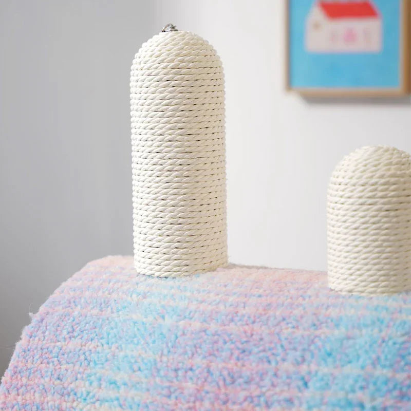 ColorGlow Warm Enclosed Cat Cave Bed