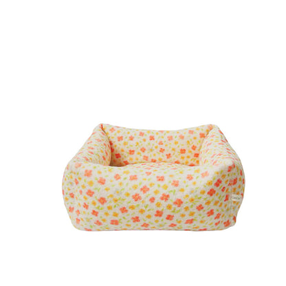 Colorful Plaid Warm Cat Couch Bed