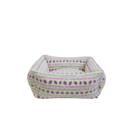 Colorful Plaid Warm Cat Couch Bed