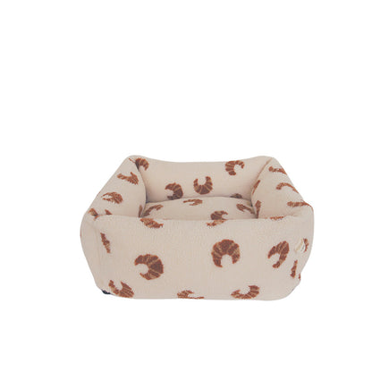 Colorful Plaid Warm Cat Couch Bed