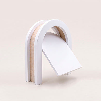 Custom Eucalyptus Plywood Flip-Style Cat Door