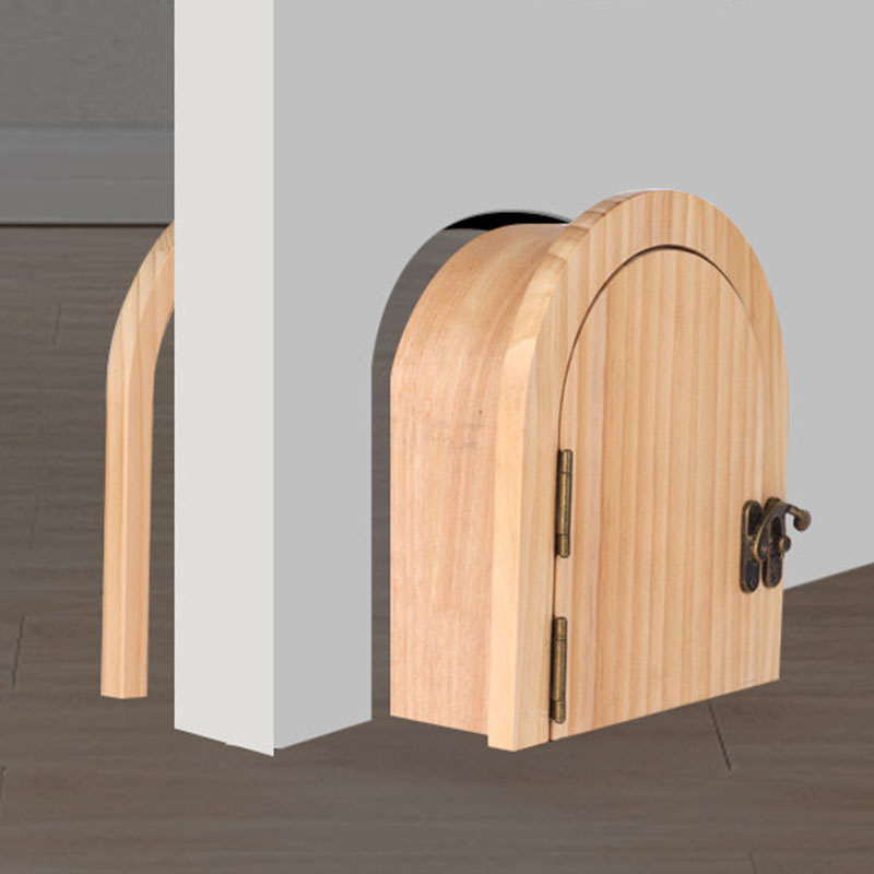 Customized Solid Wood Cat Door with Window