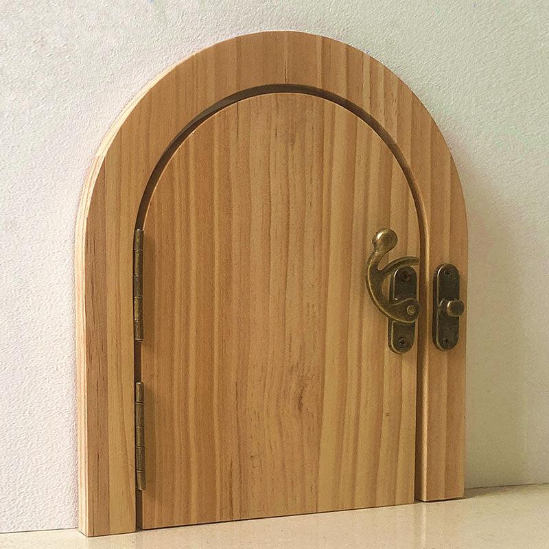 Customized Solid Wood Cat Door with Window