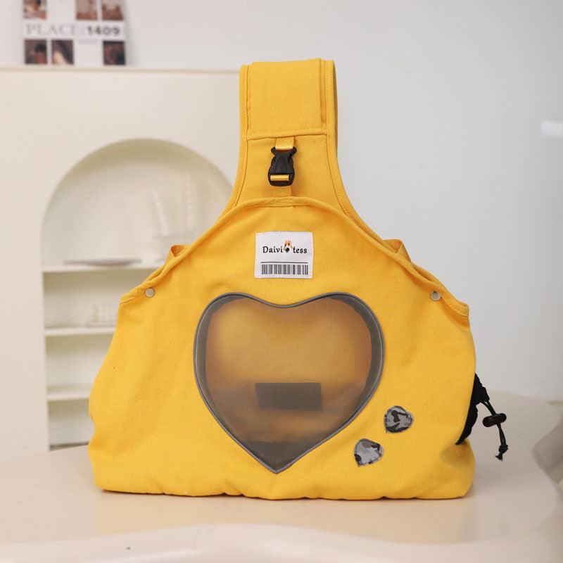 Cute Chest Front Pack Cat Carrying Backpack