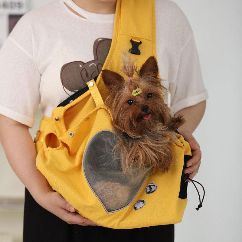 Cute Chest Front Pack Cat Carrying Backpack