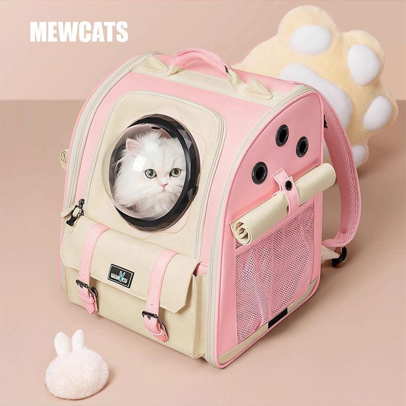 Cute Cat Carriers Foldable 3 Color Bubble Backpack