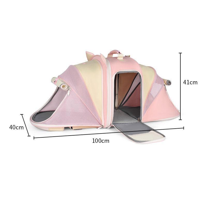 Cute Cat Carriers Foldable 3 Color Bubble Backpack