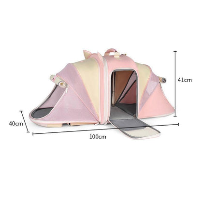 Cute Cat Carriers Foldable 3 Color Bubble Backpack