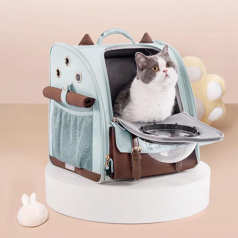 Cute Cat Carriers Foldable 3 Color Bubble Backpack