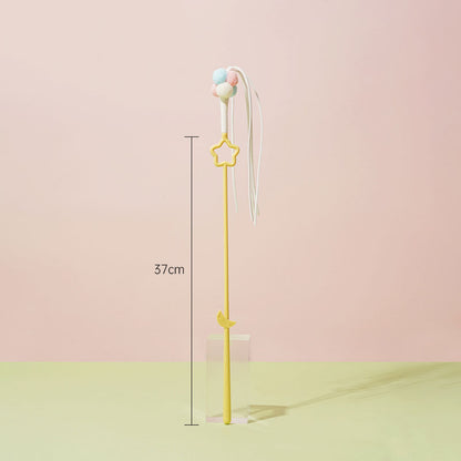 Cute Cat Wand Toy Kitty Interactive Stick