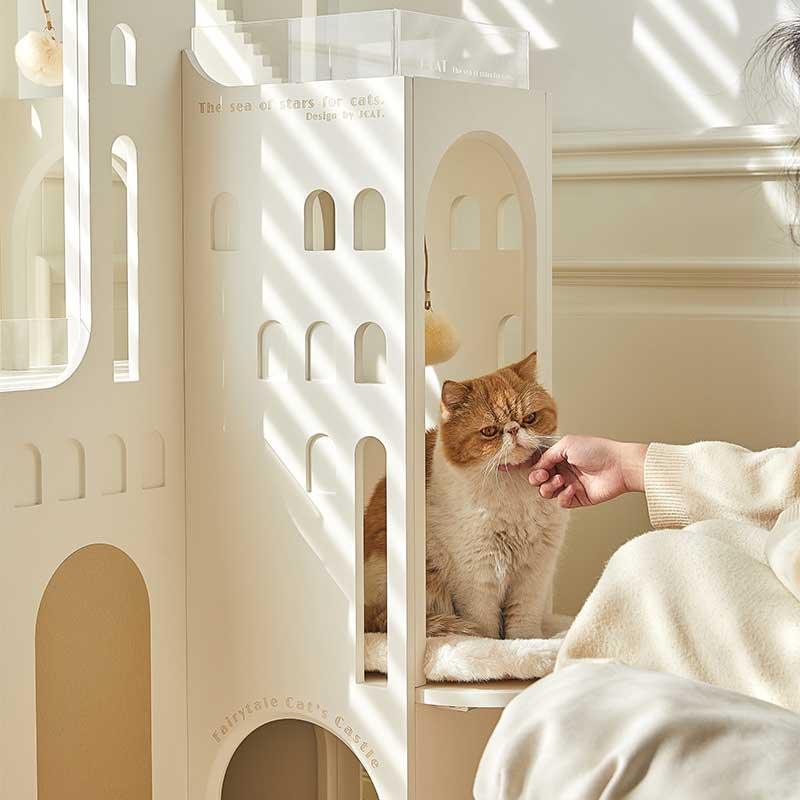 JCAT Dream Castle Maze Cat Furniture Tower