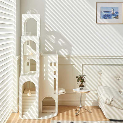 JCAT Dream Castle Maze Cat Furniture Tower