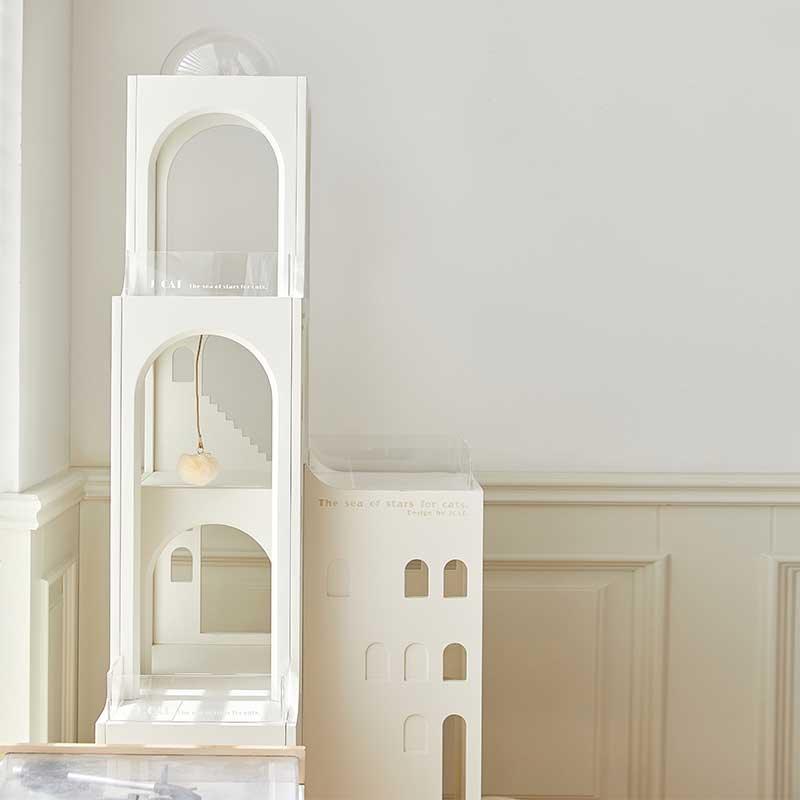 JCAT Dream Castle Maze Cat Furniture Tower