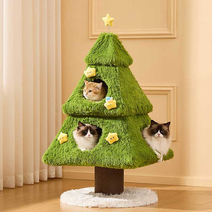 Dreamy Wishing Tree Cat Climbing Tower