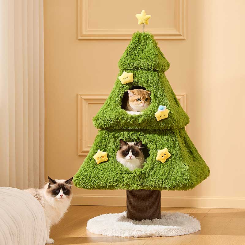 Dreamy Wishing Tree Cat Climbing Tower