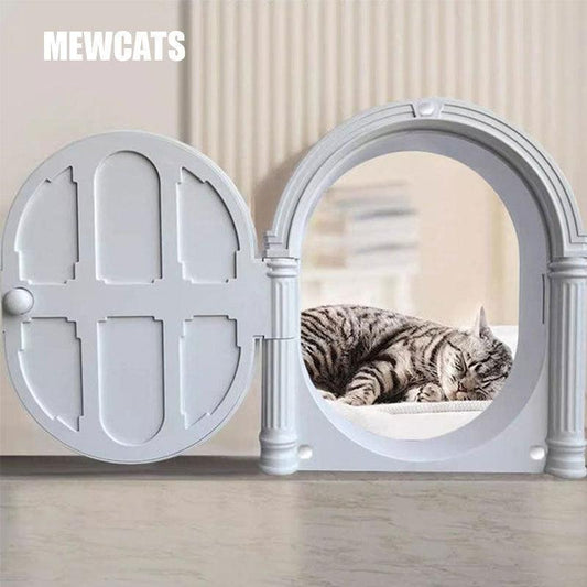 European Style Cat Door Free Access