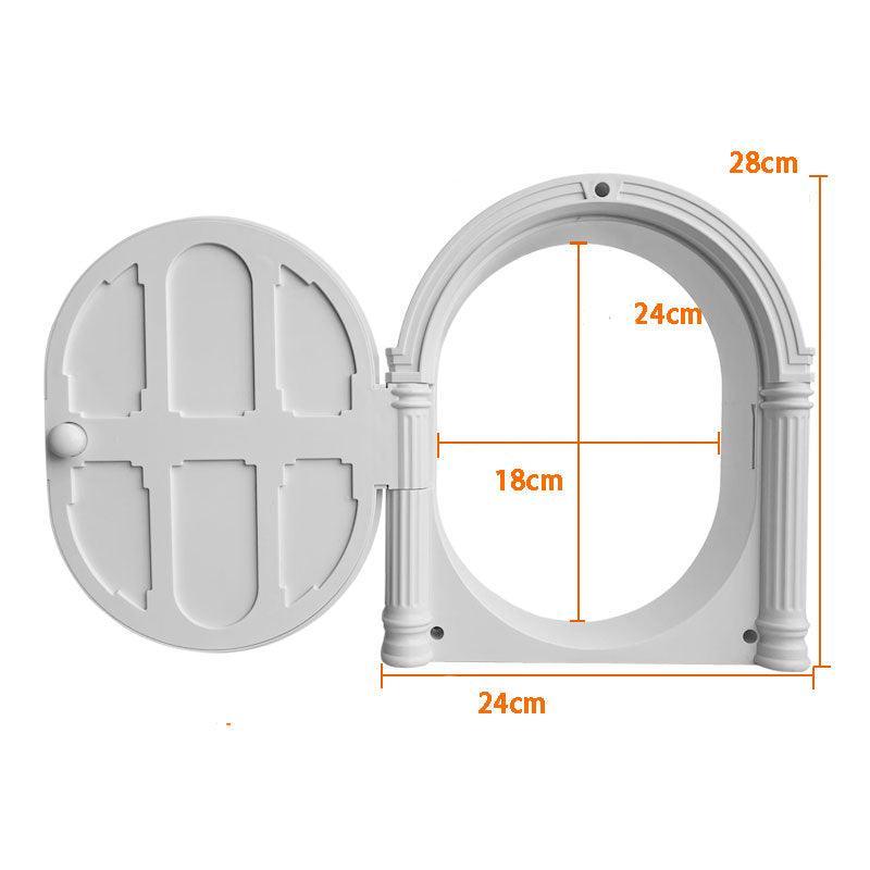 European Style Cat Door Free Access