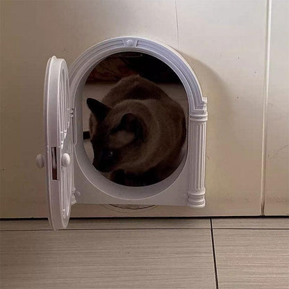 European Style Cat Door Free Access