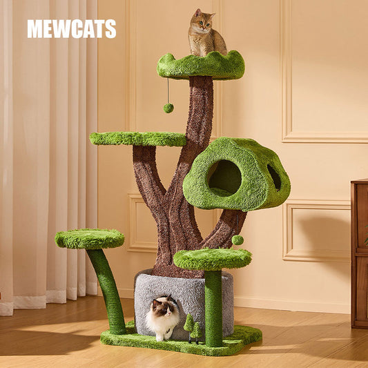 Evergreen Climbing Cat Tree for Large Cats
