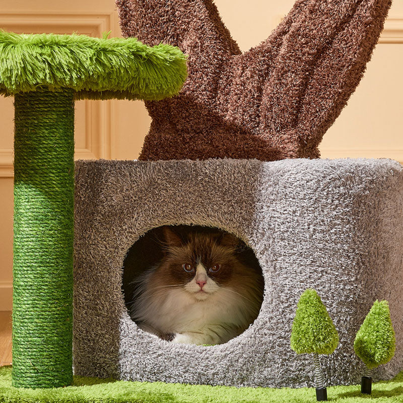 Evergreen Climbing Cat Tree for Large Cats