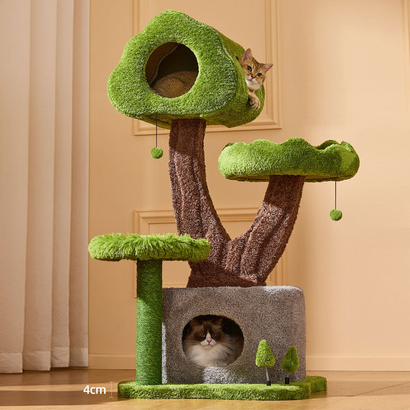 Evergreen Climbing Cat Tree for Large Cats