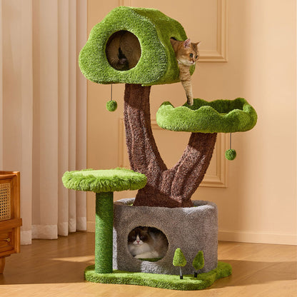Evergreen Climbing Cat Tree for Large Cats