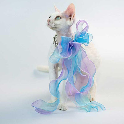 Fairy Bow Adjustable Cat Collar