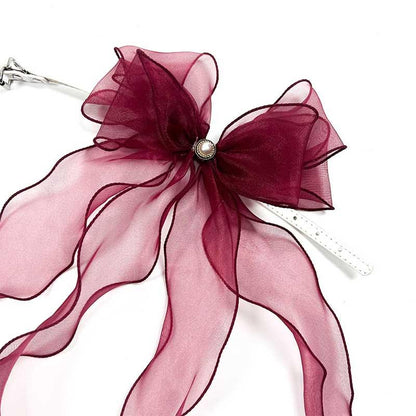 Fairy Bow Adjustable Cat Collar