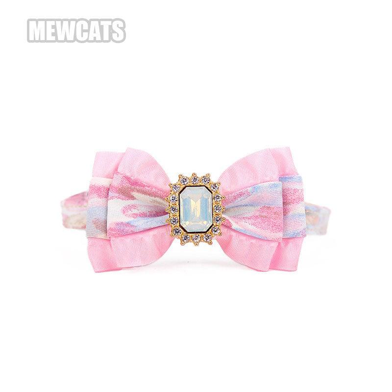 Fantasy Fairy Gemstone Cat Collar
