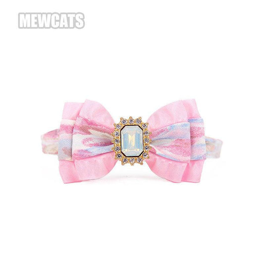 Fantasy Fairy Gemstone Cat Collar