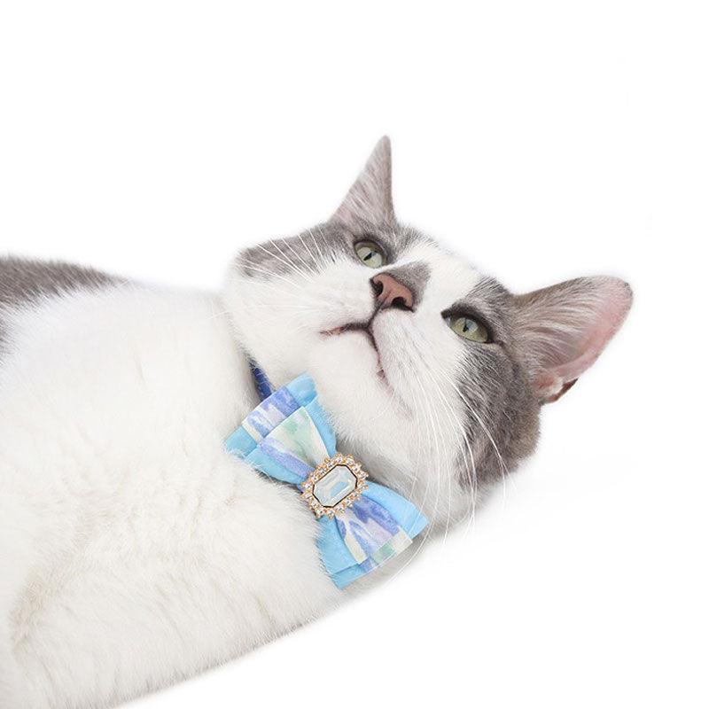 Fantasy Fairy Gemstone Cat Collar