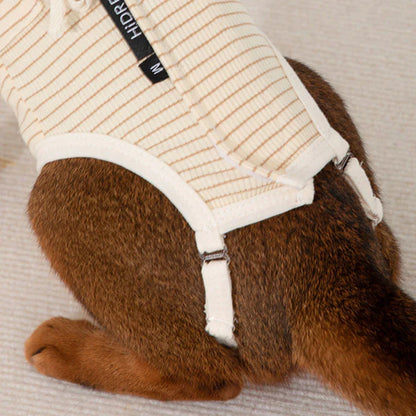 Flexible Anti-Licking Cat Recovery Onesie Cloth