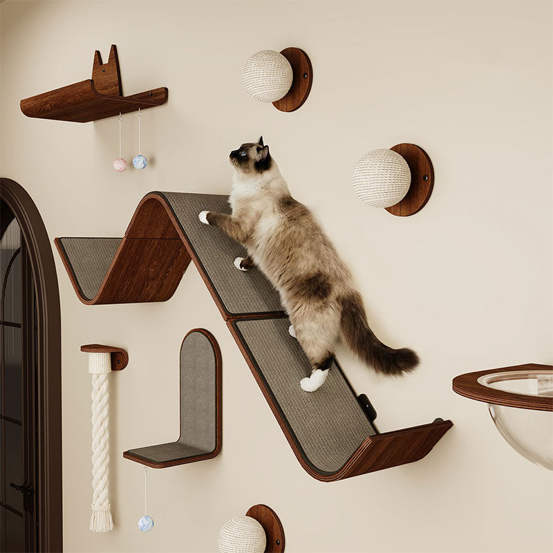 Floating Island Wall-Mounted Cat Wall Shelves